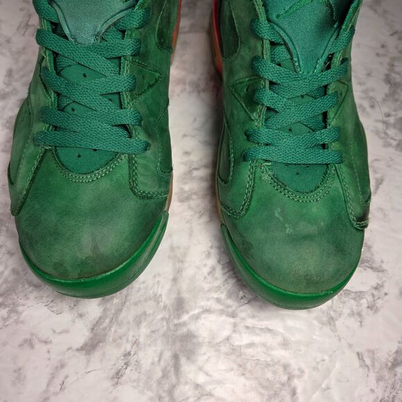Nike Air Jordan 6 Retro NRG Green Gatorade Men's 10.5 AJ5986-335 Project Restore - Picture 4 of 10